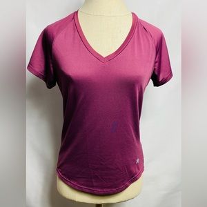 Areopostale sport women active top sz S. Stretch Purple